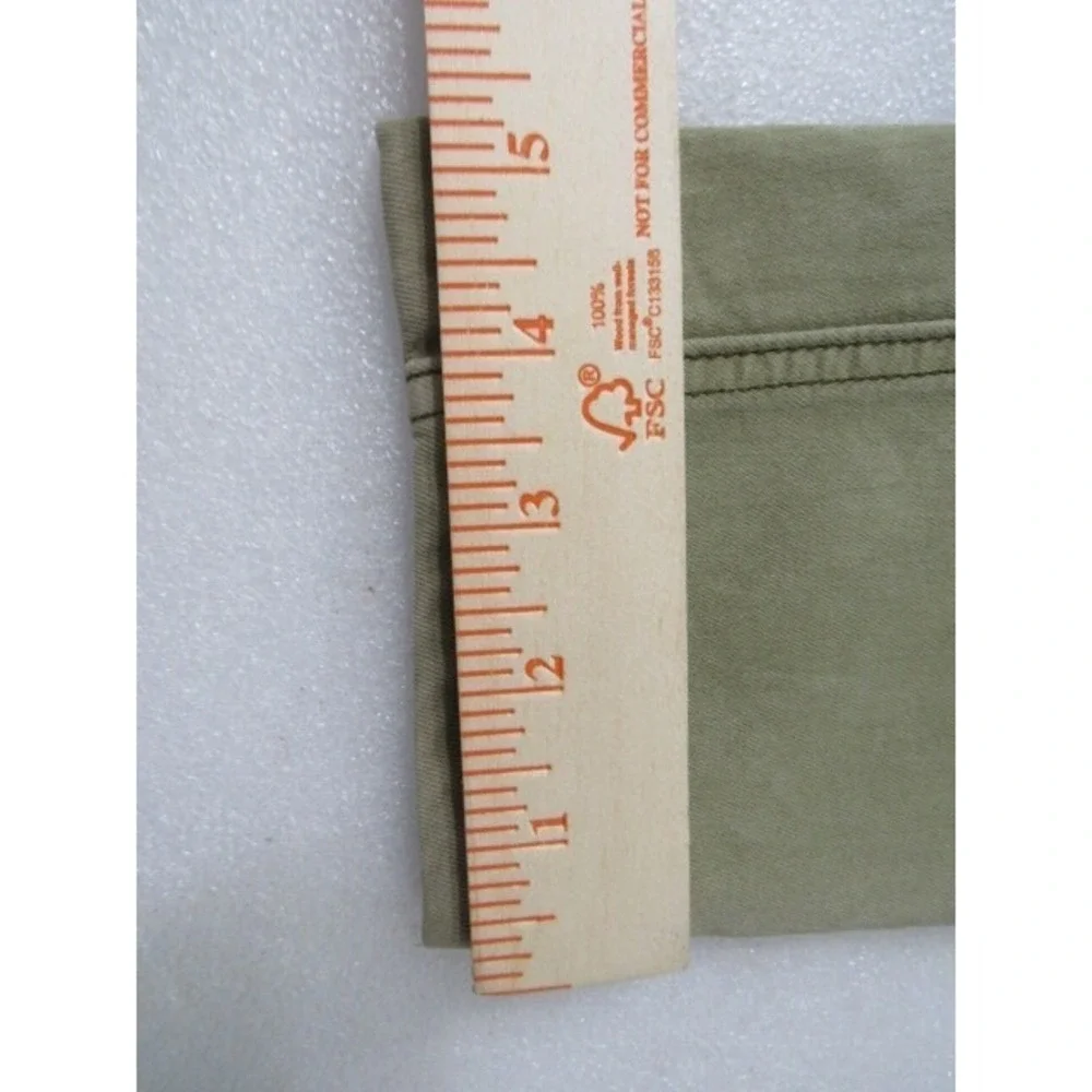 Free People We The Free‎ Green Mid-Rise Skinny Cotton Rayon Pant Size 28/25